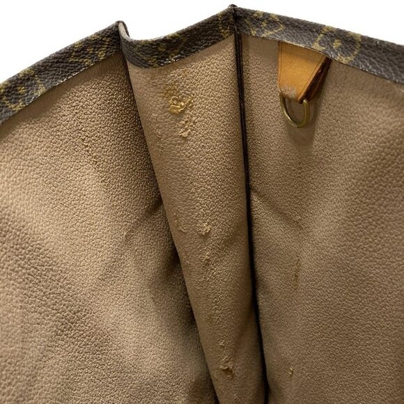 LOUIS VUITTON Sac Plat Monogram Canvas Hand Bag 357-072025 - Picture 8 of 10